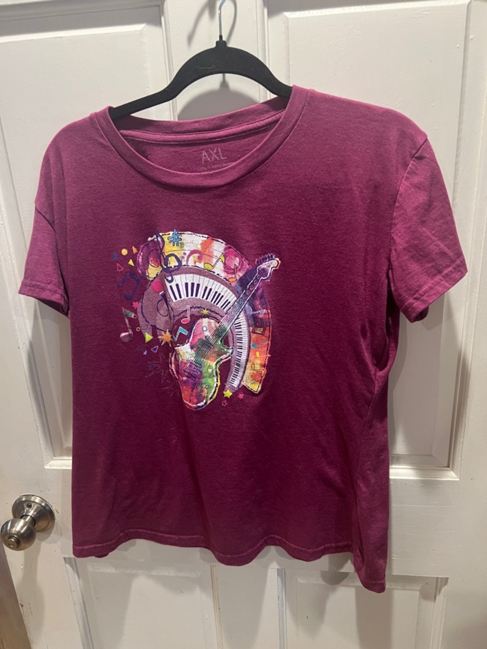 AXL Purple Graphic Music Tee